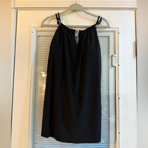 Aqua Green Brand Black Swim Dress